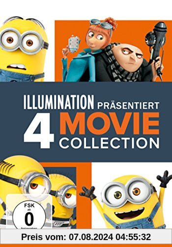 Minions 4 Movie Collection [4 DVDs] von Pierre Coffin