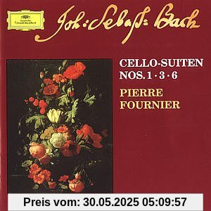 Cello-Suiten Nos.1,3,6 (Meisterwerke Vol. 22) von Pierre Fournier