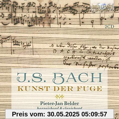 J.S.Bach:Kunst der Fuge von Pieter-Jan Belder