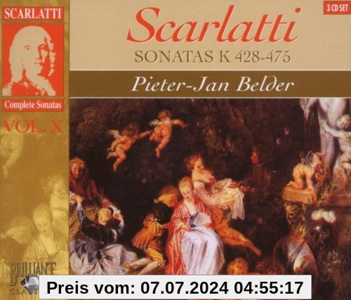 Scarlatti Vol. 10-Sonatas von Pieter-Jan Belder