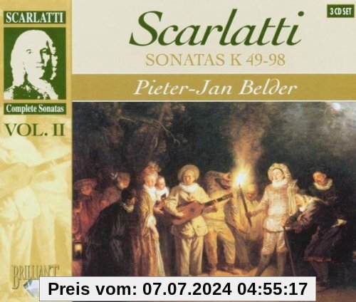 Scarlatti Vol. 2 - Sonatas K 49-98 von Pieter-Jan Belder