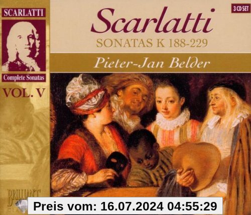 Scarlatti Vol. 5 - Sonatas K 188-229 von Pieter-Jan Belder