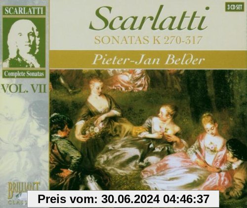 Scarlatti Vol. 7 - Sonatas K 270-317 von Pieter-Jan Belder