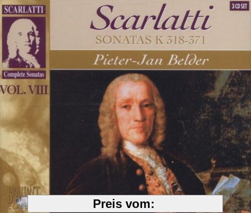 Scarlatti Vol. 8 - Sonatas K 318-371 von Pieter-Jan Belder