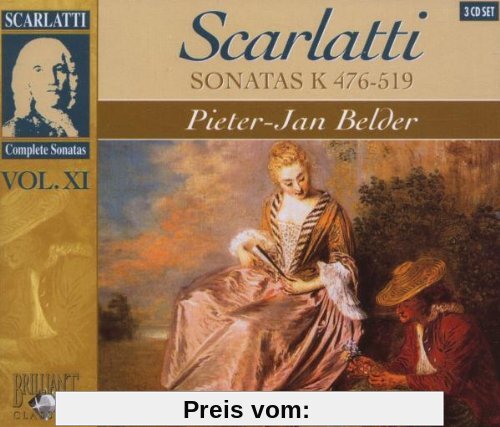 Scarlatti Vol.XI-Sonatas K476-519 von Pieter-Jan Belder