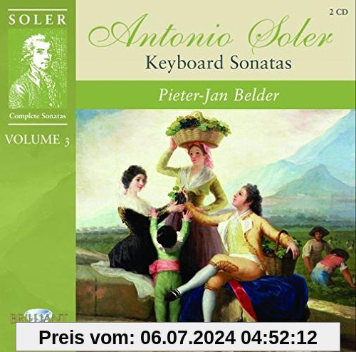 Soler: Cembalo Sonaten/ Keyboard Sonatas Vol. 3 von Pieter-Jan Belder