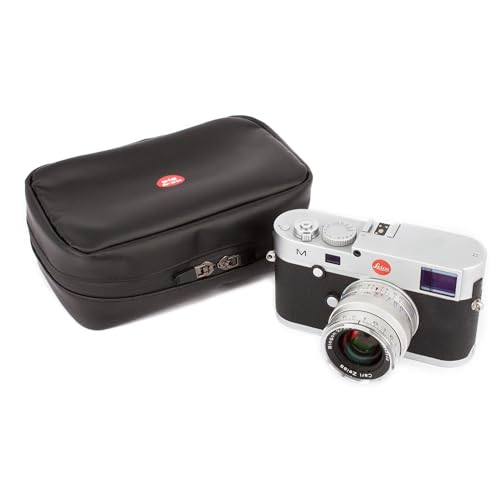 Pig Iron Luxuriöse Kameratasche für Leica M Kamera und Objektiv Kompatibel mit Leica M11 M10 M240 M262 M9 M8 M7 M6 M5 M4 M3 M2 Summicron Entfernungsmesser Tasche, anthrazit, Kameratasche Pig Iron Luxuriöse Kameratasche für Leica M Kamera und Objektiv Kompatibel mit Leica M11 M10 M240 M262 M9 M8 M7 M6 M5 M4 M3 M2 Summicron Entfernungsmesser Tasche, anthrazit, Kameratasche von Pig Iron