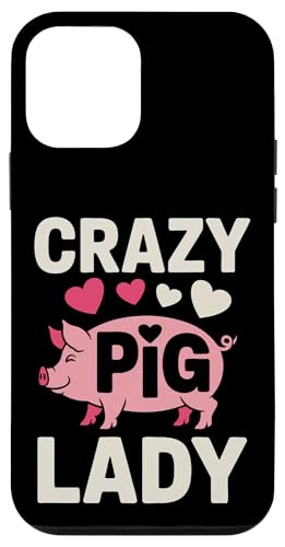 Schwein Crazy Pig Lady Hülle für iPhone 12 mini Schwein Crazy Pig Lady Hülle für iPhone 12 mini von Pig Pigs Farm Animal