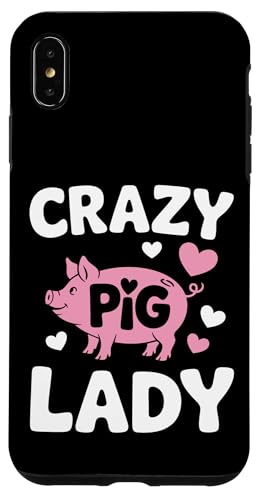 Schwein Crazy Pig Lady Hülle für iPhone XS Max Schwein Crazy Pig Lady Hülle für iPhone XS Max von Pig Pigs Farm Animal