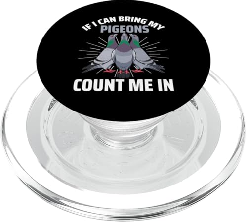 Taubenzucht PopSockets PopGrip für MagSafe von Pigeon themed gifts for men and women