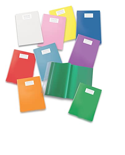 Packung mit 25 Maxi-Notizbüchern, farbig lackiert, nicht transparent, f.to A4 - grün von Pigna