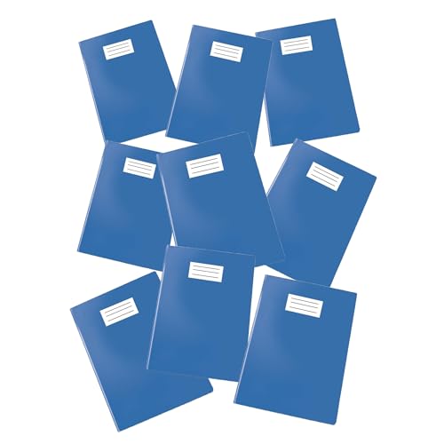 Packung mit 25 farbigen Notizbüchern, nicht transparent, f.to A4 - blau von Pigna