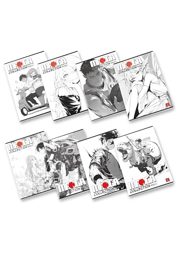 Pigna, Maxi Manga Notizbuch, A4 21x29,7 cm, 80 Seiten + Vorsatzblatt, 80 g/m² Papier, innen 1R, Mittel- und Oberstufe liniert, sortierte Einbände, 10 Stück Pigna, Maxi Manga Notizbuch, A4 21x29,7 cm, 80 Seiten + Vorsatzblatt, 80 g/m² Papier, innen 1R, Mittel- und Oberstufe liniert, sortierte Einbände, 10 Stück von Pigna