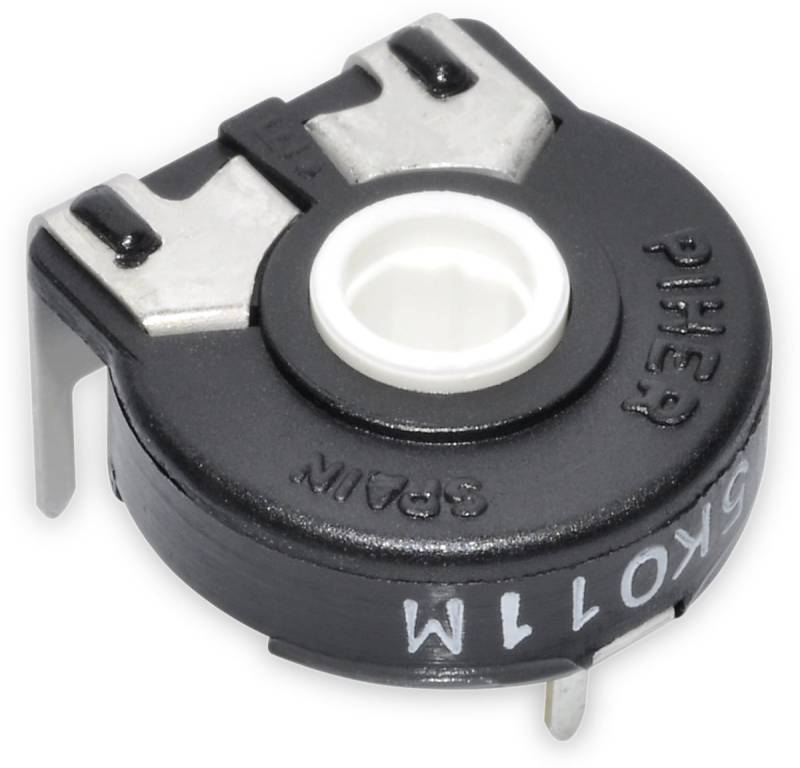 PIHER Potentiometer PT-15NV05, 100 kΩ, liegend von Piher