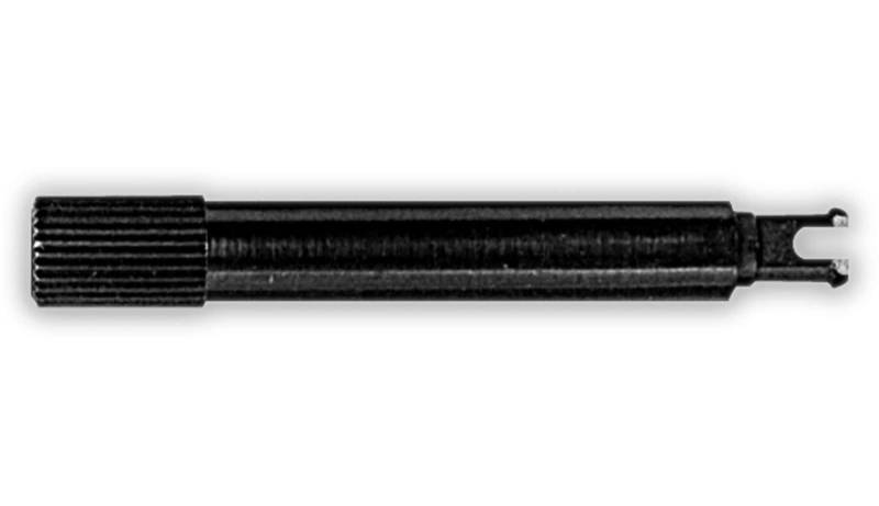 PIHER Steckachse, 12mm, schwarz von Piher