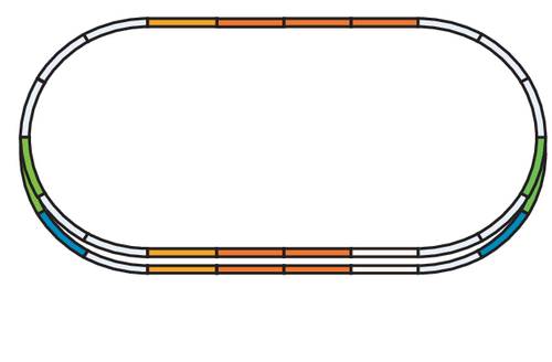 H0 Piko A-Gleis 55340 Ergänzungs-Set 1 Set von Piko H0