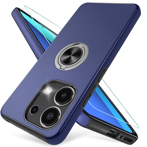 Pilaru Kompatibel mit Xiaomi Redmi Note 13 Hülle, Eingebetteter 360° Drehbarer Ständer Schutzhülle Xiaomi Redmi Note 13 Hülle Starke Stoßfestigkeit Handyhülle Redmi Note 13 Hülle-Blau Pilaru Kompatibel mit Xiaomi Redmi Note 13 Hülle, Eingebetteter 360° Drehbarer Ständer Schutzhülle Xiaomi Redmi Note 13 Hülle Starke Stoßfestigkeit Handyhülle Redmi Note 13 Hülle-Blau von Pilaru