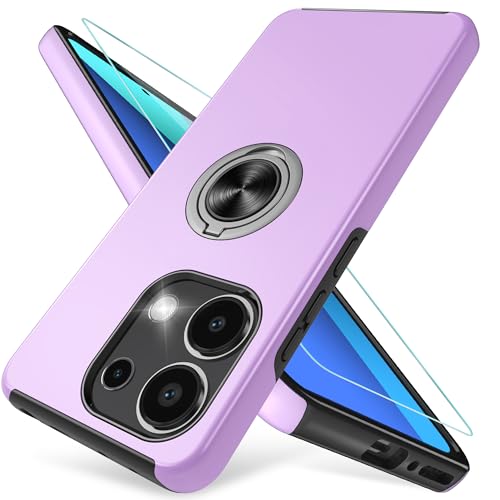 Pilaru Kompatibel mit Xiaomi Redmi Note 13 Hülle, Eingebetteter 360° Drehbarer Ständer Schutzhülle Xiaomi Redmi Note 13 Hülle Starke Stoßfestigkeit Handyhülle Redmi Note 13 Hülle-Violett Pilaru Kompatibel mit Xiaomi Redmi Note 13 Hülle, Eingebetteter 360° Drehbarer Ständer Schutzhülle Xiaomi Redmi Note 13 Hülle Starke Stoßfestigkeit Handyhülle Redmi Note 13 Hülle-Violett von Pilaru