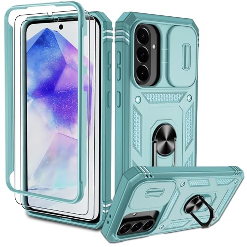 Pilaru Hülle für Samsung Galaxy A56 5G,Kameraschutz Handyhülle mit 2 Stück Schutzfolie,Militär Stoßfest Schutzhülle Outdoor Kratzfest Handy Hüllen für Samsung A56,Grün Pilaru Hülle für Samsung Galaxy A56 5G,Kameraschutz Handyhülle mit 2 Stück Schutzfolie,Militär Stoßfest Schutzhülle Outdoor Kratzfest Handy Hüllen für Samsung A56,Grün von Pilaru