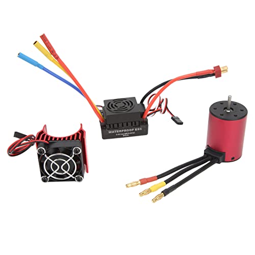 4300 kV bürstenloser Motor mit 60A Esc 4 Poles 12 Slots hohe Effizienz RC bürstloser Motor Esc Combo für 1/10 RC -Auto -LKW Aluminiumlegierung rot 36x50mm 4300 kV bürstenloser Motor mit 60A Esc 4 Poles 12 Slots hohe Effizienz RC bürstloser Motor Esc Combo für 1/10 RC -Auto -LKW Aluminiumlegierung rot 36x50mm von Pilipane
