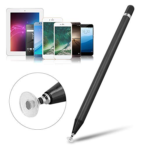 Bildschirm-Touchpen,Tablet-Eingabestift, kapazitiver Bleistift, universell für Android/iOS, Smartphone, Tablet, Universal-Bildschirm, Touchpen, Eingabestift, Schwarz von Pilipane