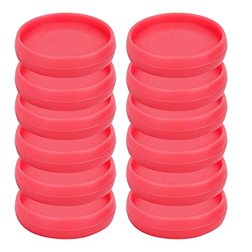 DIY -Pilzloch -Scheiben -Bindungsring Lose Blatt Notebook Binder Office School Lieferungen 12pcs Set rotatable 360 ​​° Verstellbare Seiten mehrere Farbengrößen für Schüler ((Zubehör) 15 mm Bindungsring) von Pilipane