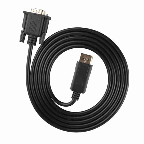 DisplayPort an VGA -Kabel -Adapter Hochleistungsgold -Plattierstecker 1080p -Auflösungsunterstützung für PC -Laptop an HDTV Projector Black 1.8m DisplayPort an VGA -Kabel -Adapter Hochleistungsgold -Plattierstecker 1080p -Auflösungsunterstützung für PC -Laptop an HDTV Projector Black 1.8m von Pilipane