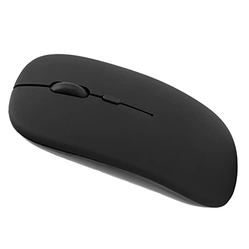 Drahtlose Maus,Schlanke leise Maus, Schwarz Wireless Bluetooth 5.0 Leise Tragbare Mobile Optische Büromaus für OS X/Mi/Samsung Laptop Tablets Notebook PC Desktop von Pilipane