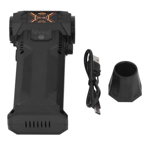 Elektrisch aus kordlessem leistungsfähigem Strahlgebläse 130000 U/min Turbofan USB -USB wiederaufladbar für Heimauto -Tastatur Camping ABS -Material von Pilipane