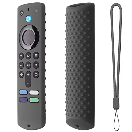 Fernbedienungsabdeckung Kompatibel mit Fire TV Stick,Silikonhülle mit Lanyard und rutschfeste Silikon-Schutzhülle,universelle Silikonhülle mit Umhängeband von Pilipane