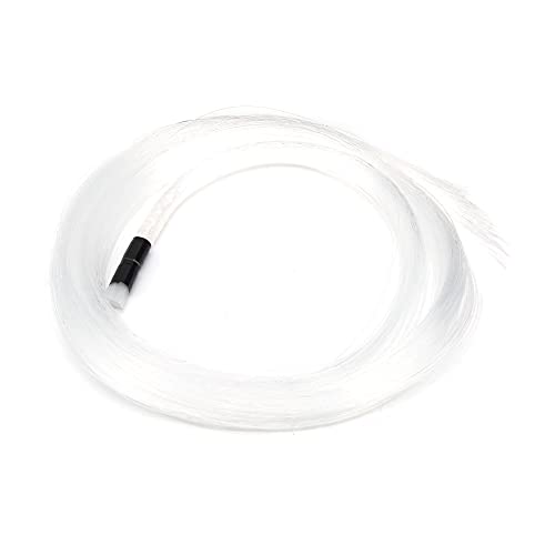 Glasfaserkabel-Licht, hochwertig, langlebig, hitzebeständig, sicheres Material, ungiftig, UV-beständig, für Sternenhimmel, Deckenleuchte, Auto, Innen- und Außen, APPM-Material, (150pcs*0,75*2 m) von Pilipane