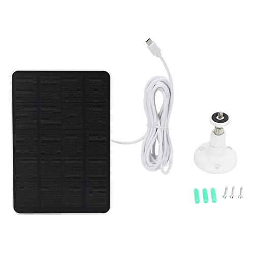 Hocheffizienz 5 V 4W monokristalline Solarpanel mit 360 -Grad -Wandmontagehalterung für Überwachungskameras im Freien und Geräte mit geringem Stromversuchern weiße Farb -Leichte Hocheffizienz 5 V 4W monokristalline Solarpanel mit 360 -Grad -Wandmontagehalterung für Überwachungskameras im Freien und Geräte mit geringem Stromversuchern weiße Farb -Leichte von Pilipane