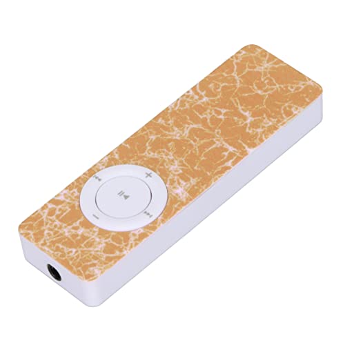 MP3-Player mit Bluetooth,MP3-Player, verlustfreier HiFi-Sound-MP3-Player, tragbarer digitaler Musik-Media-Player, tragbare Musikgeräte, Mini-MP3-Unterstützung bis zu 64 GB Speicherkarte(Orange) von Pilipane