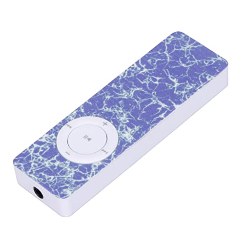 MP3-Player mit Bluetooth,MP3-Player, verlustfreier HiFi-Sound-MP3-Player, tragbarer digitaler Musik-Media-Player, tragbare Musikgeräte, Mini-MP3-Unterstützung bis zu 64 GB Speicherkarte(lila) von Pilipane