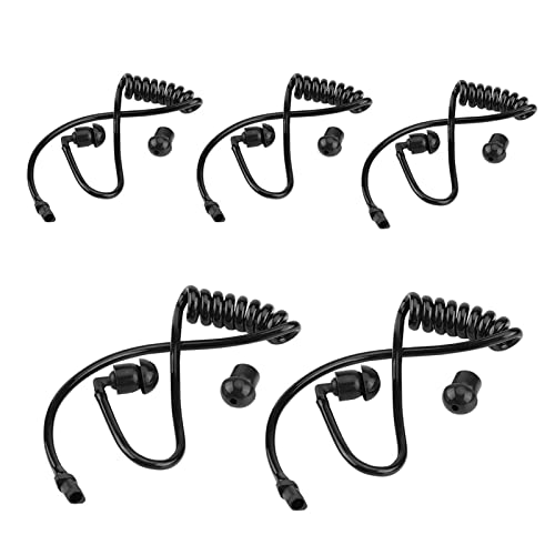 Pilipane 5 Stück transparente Akustikröhre,Ersatz-Akustikschlauch für 2-Wege-Funk-Headsets, akustische Luftschlauch, Audio-Röhre mit Ohrhörern kompatibel Pilipane 5 Stück transparente Akustikröhre,Ersatz-Akustikschlauch für 2-Wege-Funk-Headsets, akustische Luftschlauch, Audio-Röhre mit Ohrhörern kompatibel von Pilipane