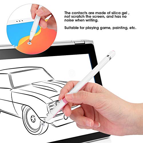 Pilipane Bildschirm-Touchpen,Tablet-Eingabestift, kapazitiver Bleistift, universell für Android/iOS, Smartphone, Tablet, Universal-Bildschirm, Touchpen, Eingabestift (weiß) von Pilipane