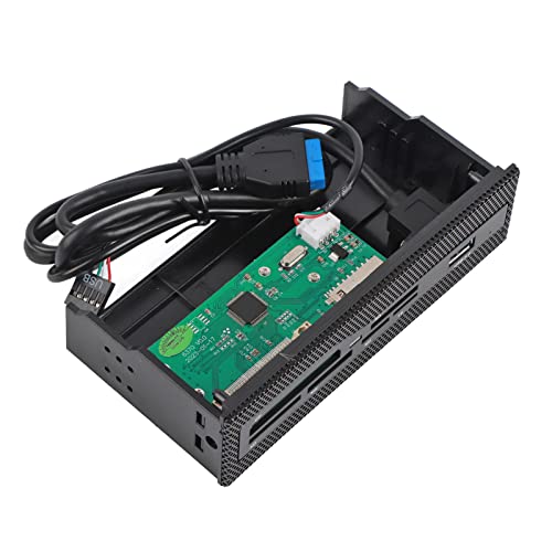 Pilipane Desktop-Karten-Dashboard, Interner USB 3.0-PC-Kartenleser, Kartenleser auf Der Vorderseite – 6-in-1-Karten-Dashboard-Frontplatte Für M2 SD MS XD CF TF-Karten von Pilipane