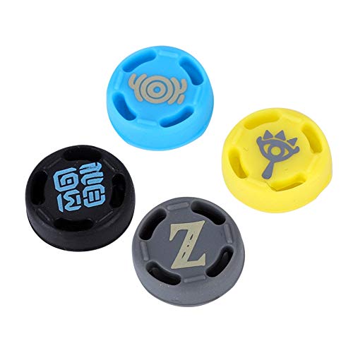 Für Switch-Silikonkappe, rutschfeste Ersatz-Joystick-Silikon-Abdeckkappen Für Switch, Daumengriff Für Switch/PS3/PS4 Für Switch-Silikonkappe, rutschfeste Ersatz-Joystick-Silikon-Abdeckkappen Für Switch, Daumengriff Für Switch/PS3/PS4 von Pilipane