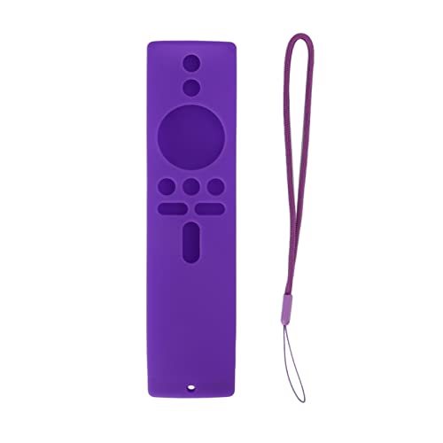 Schutzhülle aus Silikon für Fernbedienung,rutschfeste Silikonhülle für Xiaomi Mi Box S, für Xiaomi Mi Box S 4K, für Xiaomi Mi TV Stick (Violett) von Pilipane