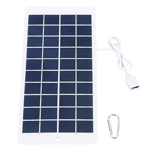 USB Output -Solar -Ladungspanel Hocheffizienz monokristallines Silizium -Tragbares Solarpanel -Ladegerät für Outdoor -Aktivitäten und Telefonladungen von Pilipane