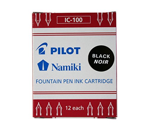 PILOT Tintenpatronen Namiki, f¸r F¸llhalter Capless, schwarz VE = 1 von Pilot Pen