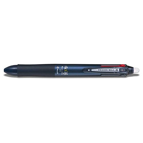 Pilot 2268026 Frixion Tintenroller, 4-farbig, 0,5 mm, dunkelblau von Pilot Pen