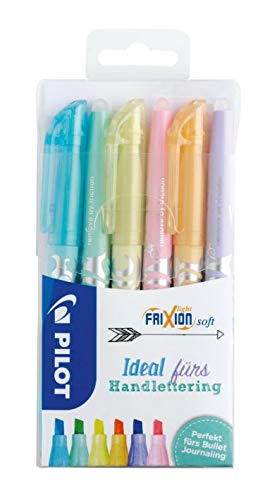 Pilot 4136S6S FriXion Pastell, löschbar, 6-er Set im Etui von Pilot Pen