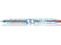 Pilot B2P Gel, Ausziehbarer Gelschreiber, Blau, Blau, Transparent, Kunststoff, Medium, 0,32 mm von Pilot Pen
