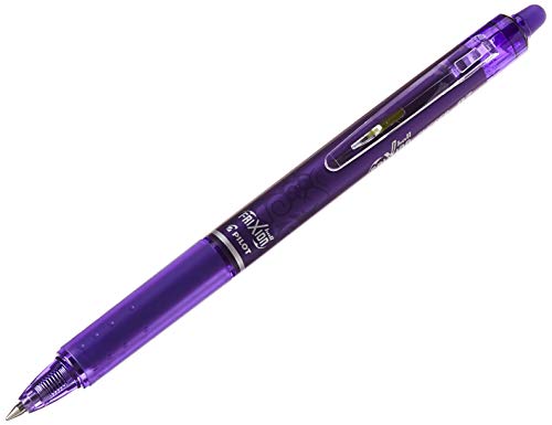 Pilot FriXion Clicker Gelschreiber mit Druckknopf radierbar 12 Stück Violett von Pilot Pen