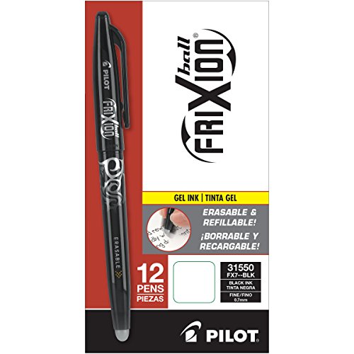 Pilot Frixion Erasable Gel Pen Black von Pilot Pen
