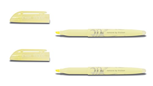 Pilot Frixion Light Soft Pastell (Textmarker, soft Pastell | gelb, 2 Stück) von Pilot Pen