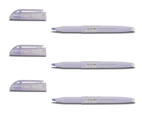 Pilot Frixion Light Soft Pastell (Textmarker, soft Pastell | violett, 3 Stück) von Pilot Pen