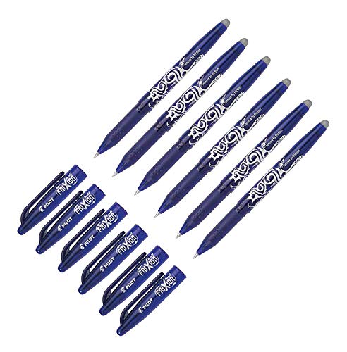 Pilot Frixion Tintenroller (6 Tintenroller, Blau, 1) von Pilot Pen