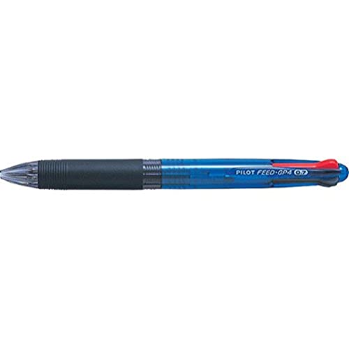 Pilot Pen 2073703 - Vierfarbkugelschreiber Feed GP4 Begreen, Strichbreite: M, blau, 1 Stück von Pilot Pen
